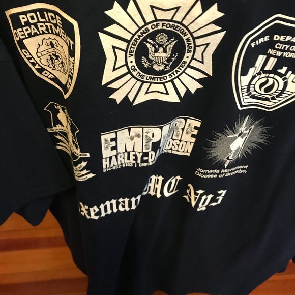 wounded vet 2018 new york ride new tee shirt 2x - Picture 3 of 4